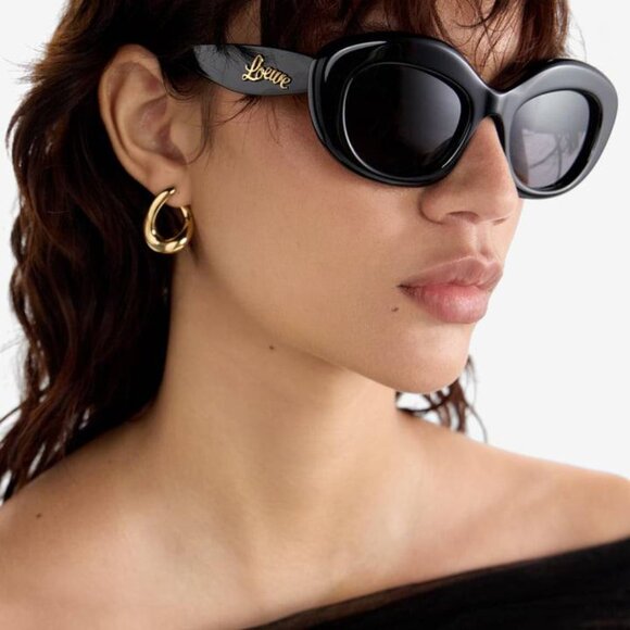 Loewe LW40153I 25E Cat Eye Sunglasses – Ivory\\Brown main image 7